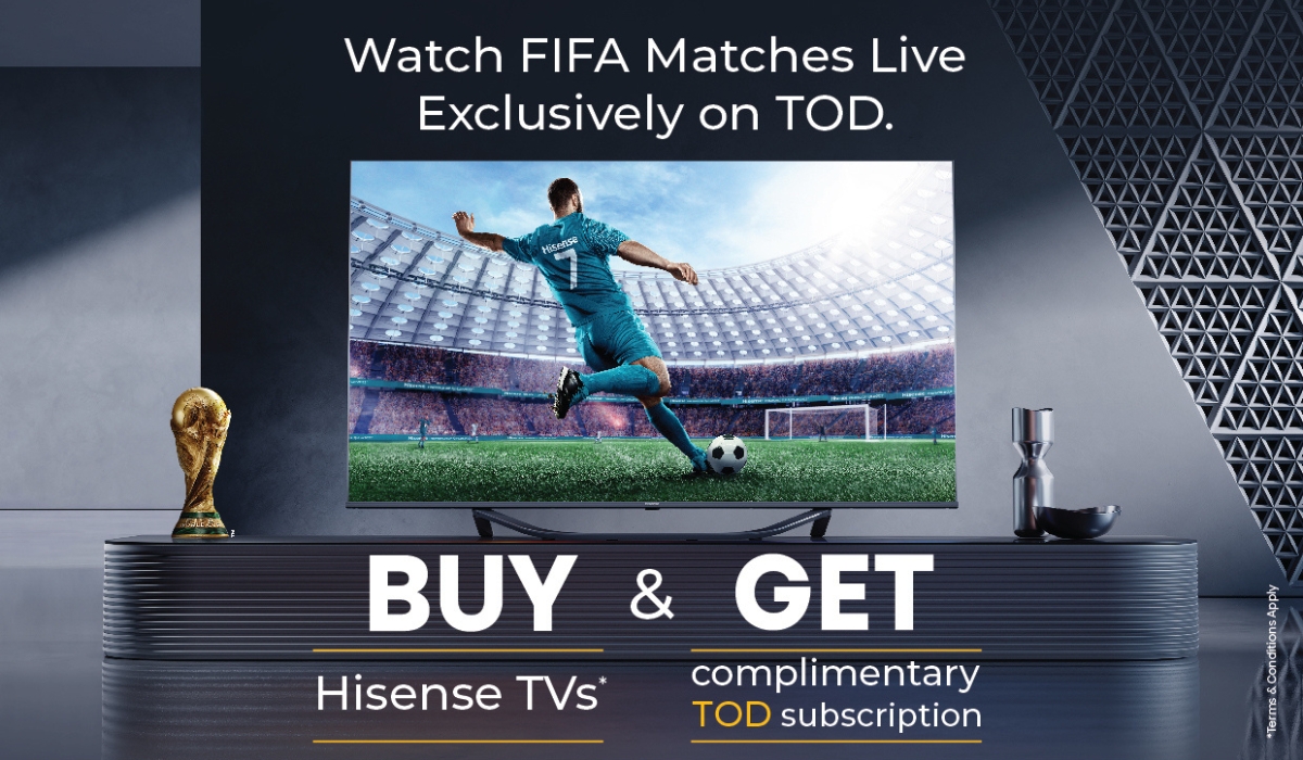 Hisense Partners With TOD, to Provide Customers With Access to Watch Live FIFA World Cup